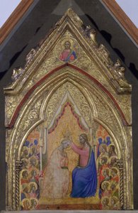 La coronación de la Virgen de Bernardo Daddi